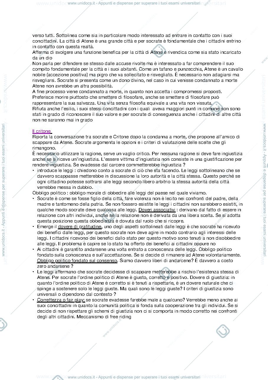Anteprima pagina 2 — Appunti filosofia politica