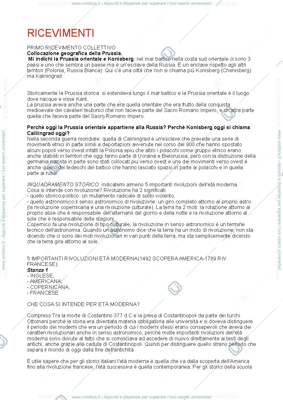 Anteprima pagina 1 — RICEVIMENTI FILOSOFIA POLITICA 2020