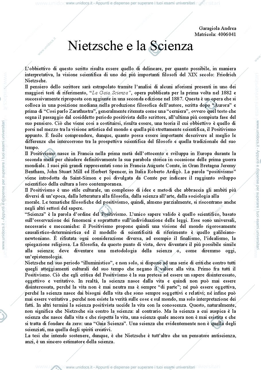 Anteprima pagina 1 — Paper Filosofia Teoretica 