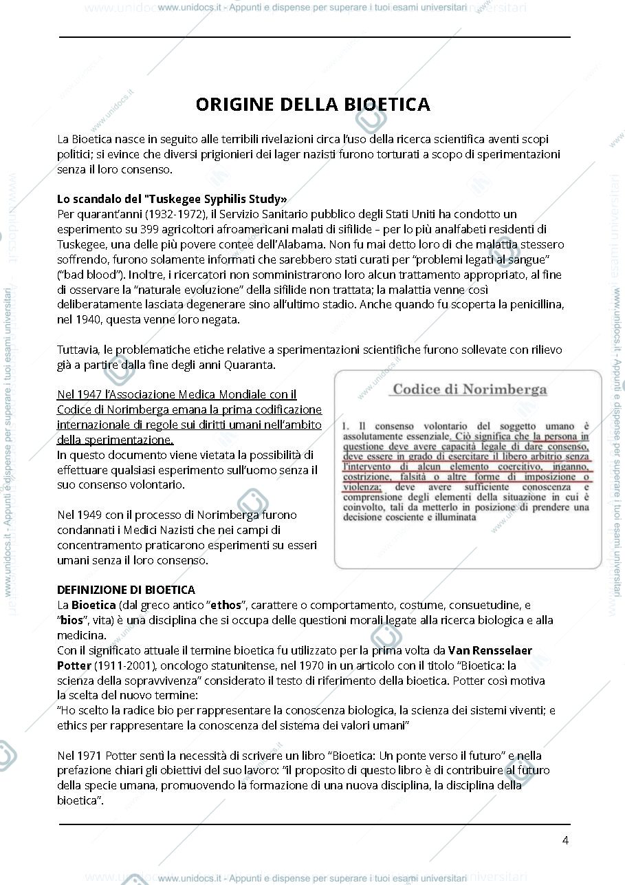 Anteprima pagina 4 — Bioetica 