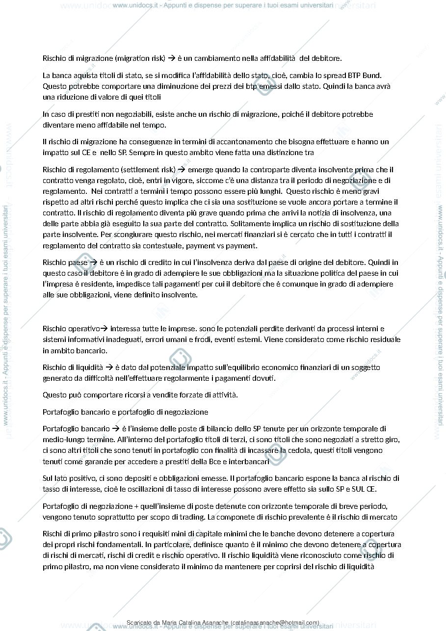Anteprima pagina 3 — Financial Risk Management