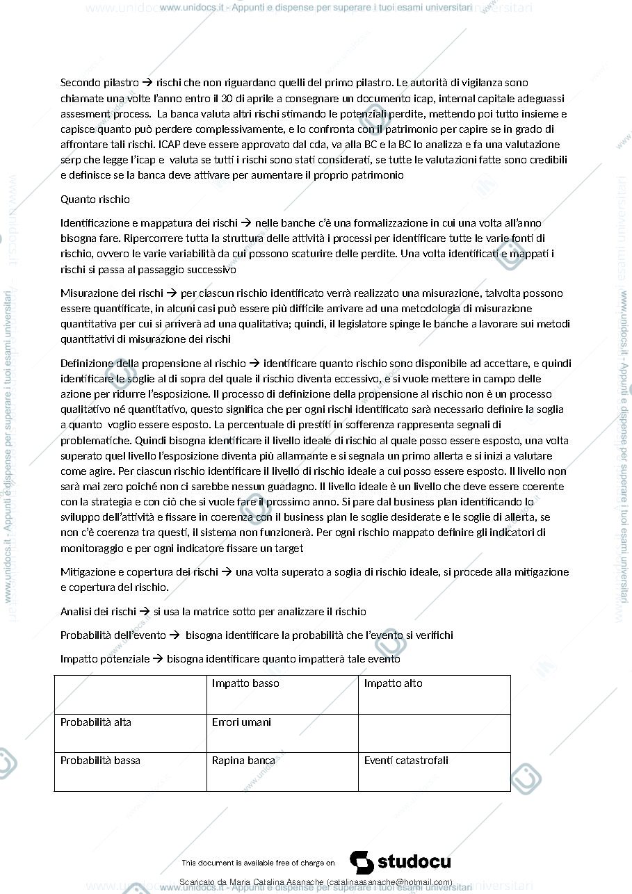Anteprima pagina 4 — Financial Risk Management