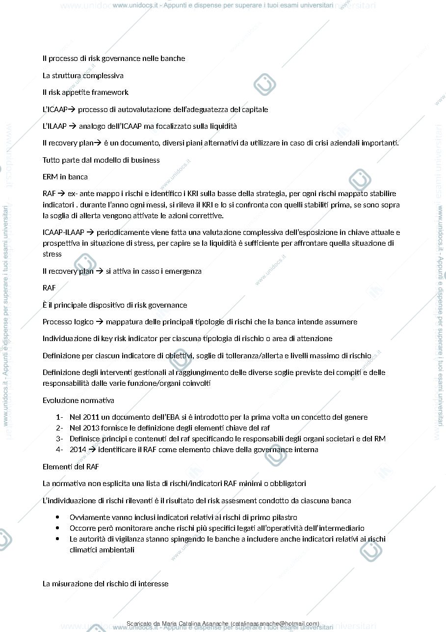 Anteprima pagina 5 — Financial Risk Management