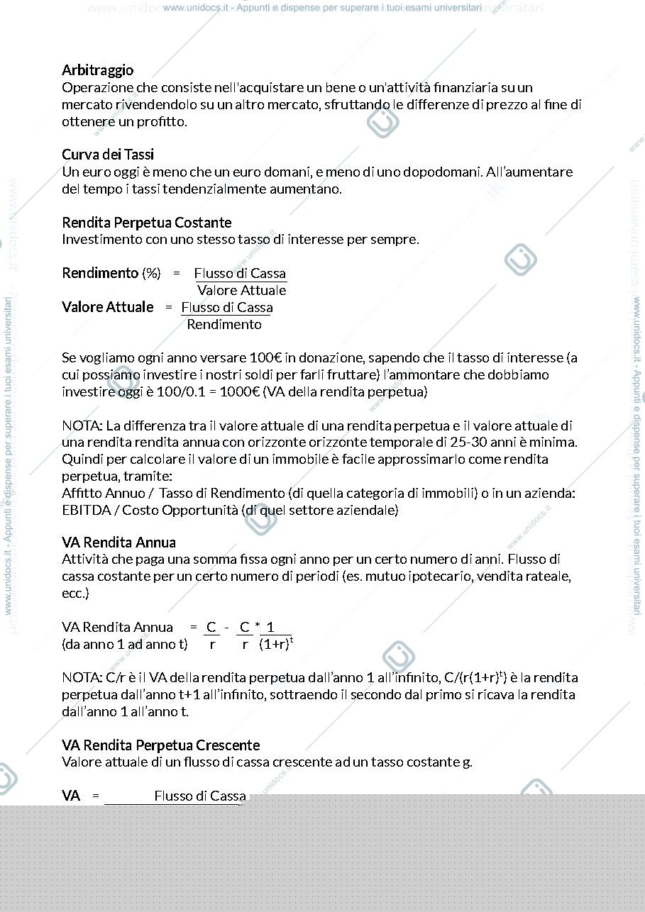 Anteprima pagina 3 — Finanza Aziendale