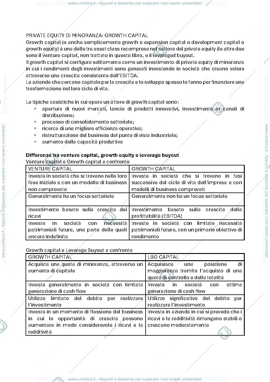 Anteprima pagina 1 — Growth Capital