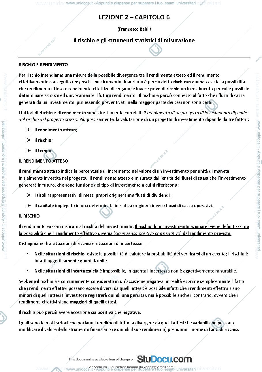 Anteprima pagina 2 — finanza aziendale baldi