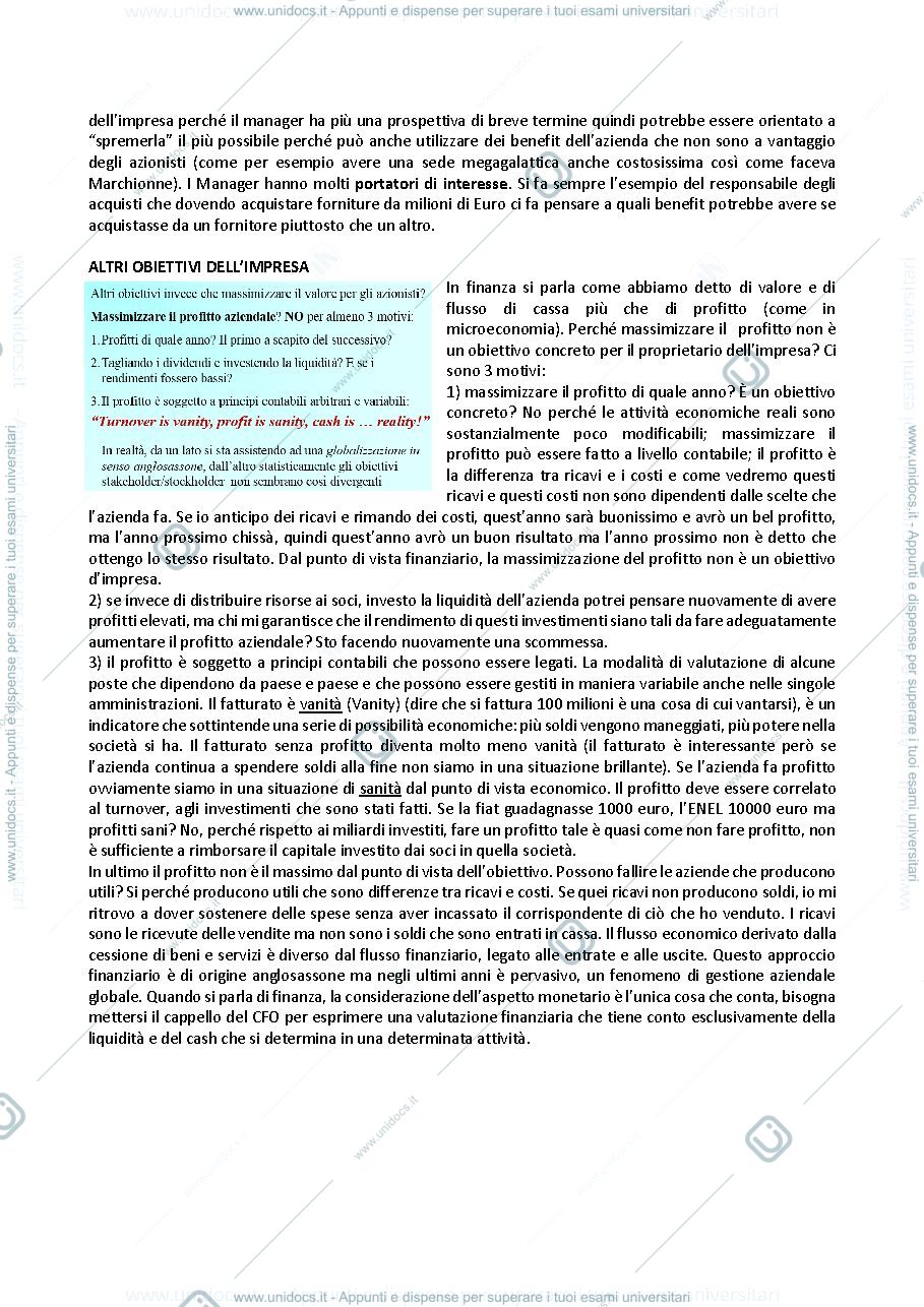 Anteprima pagina 5 — Appunti finanza