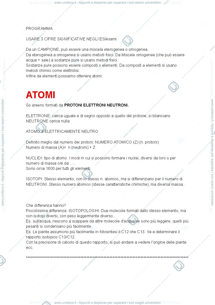 Anteprima pagina 2 — Chimica generale 