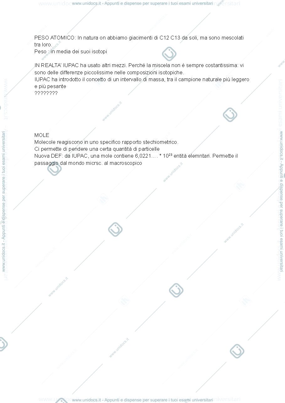 Anteprima pagina 4 — Chimica generale 