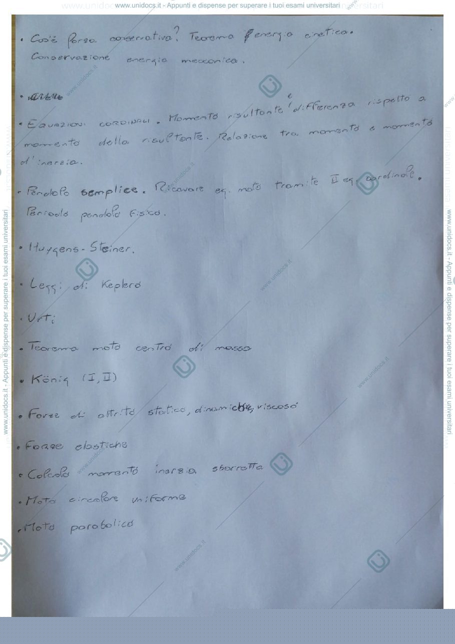 Anteprima pagina 1 — Domande d'esame 