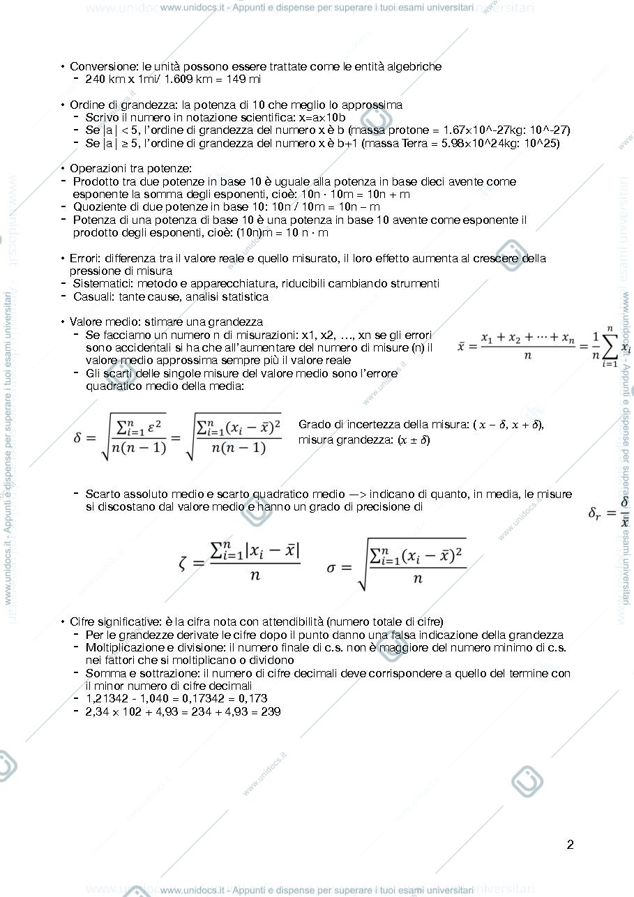 Anteprima pagina 2 — Fisica 1