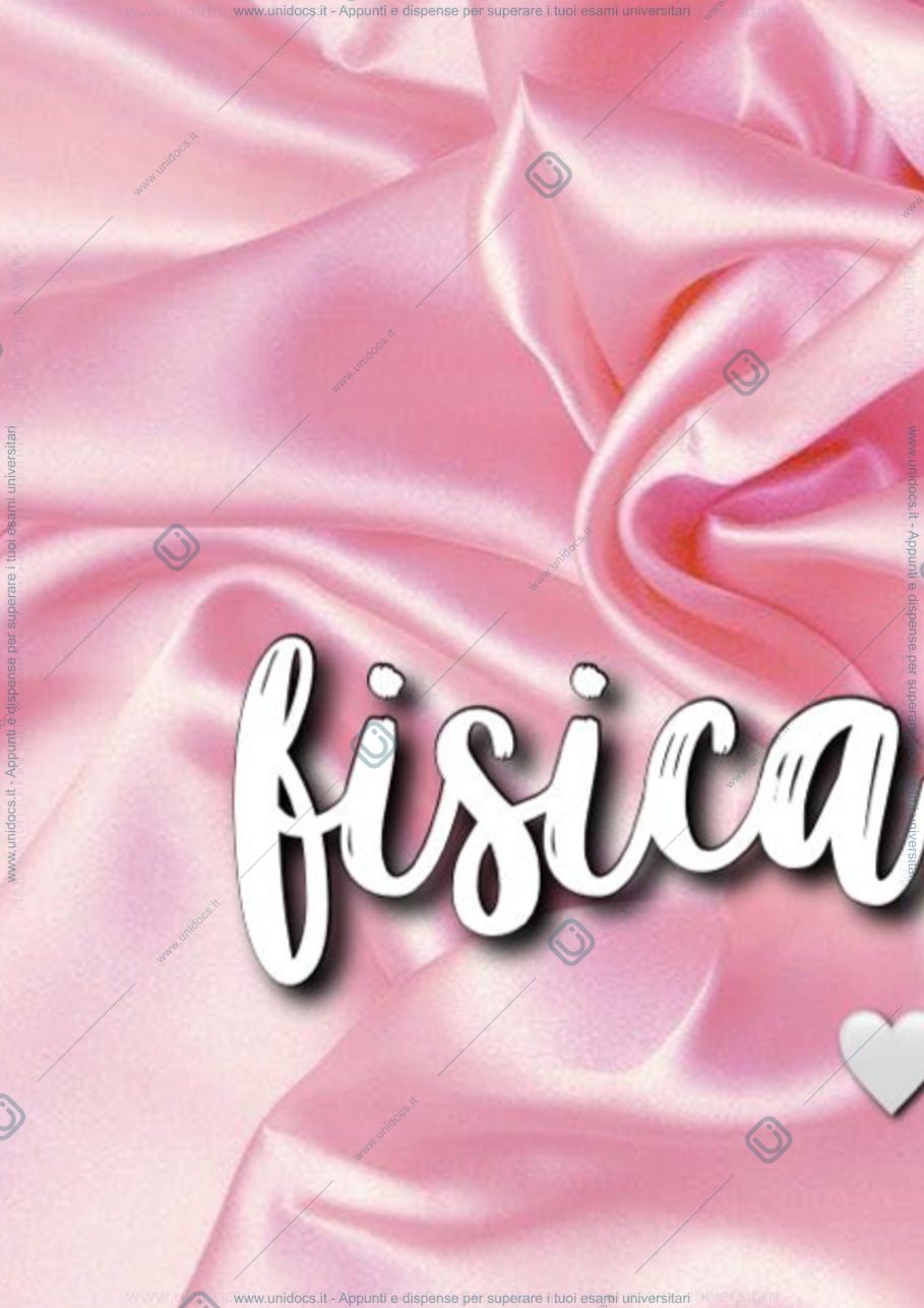 Anteprima pagina 1 — Fisica