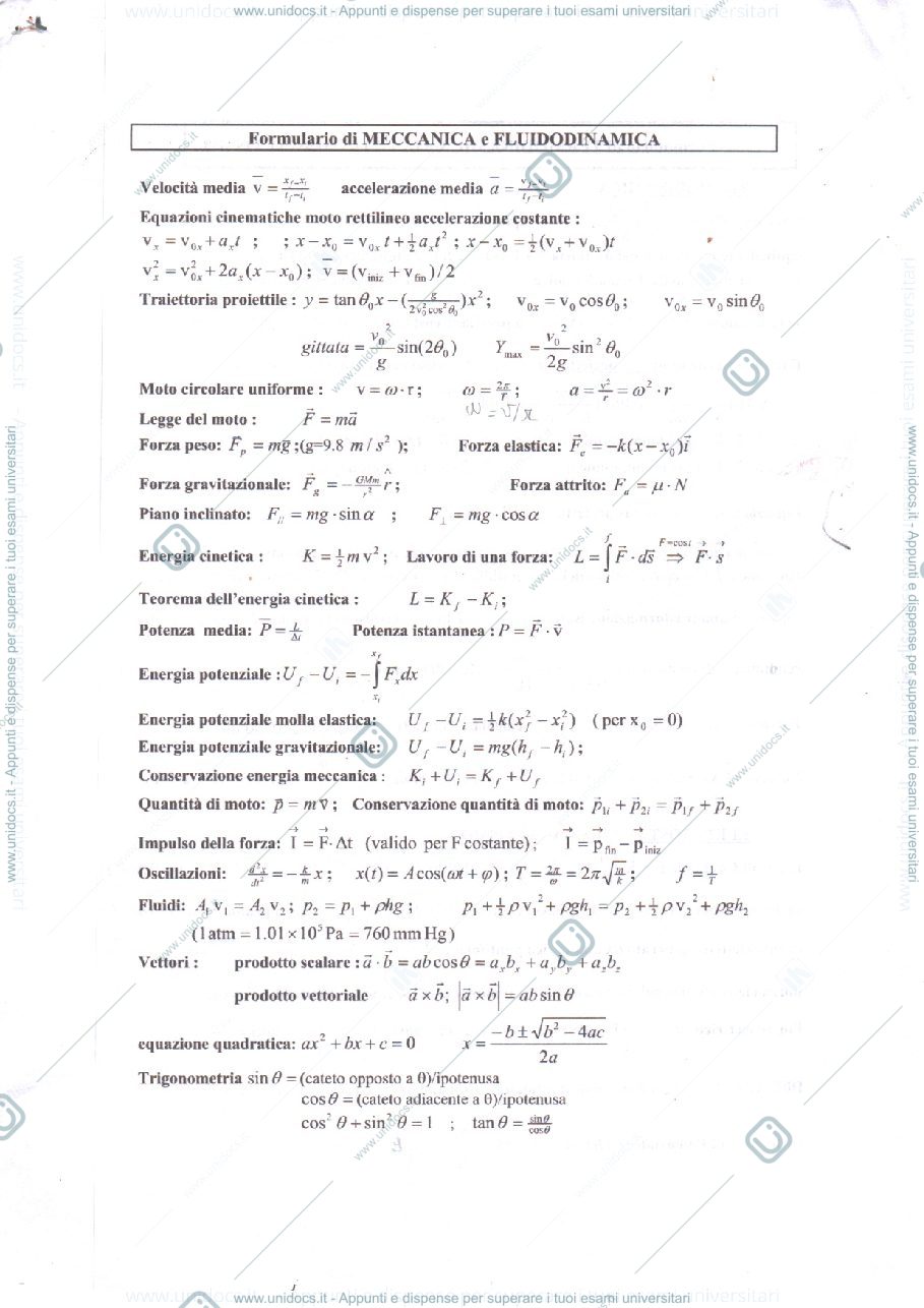 Anteprima pagina 1 — Formulario