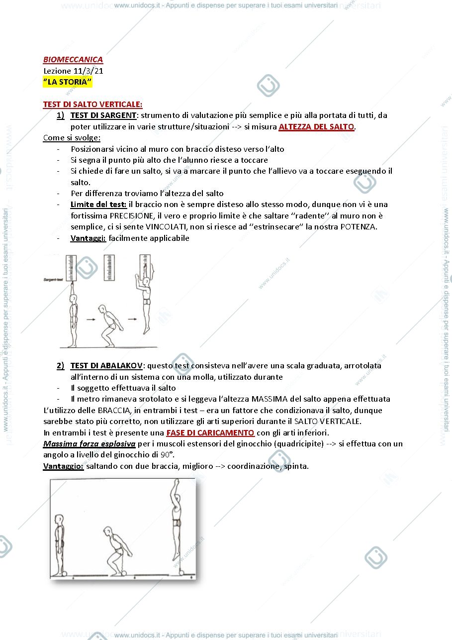 Anteprima pagina 1 — BIOMECCANICA
