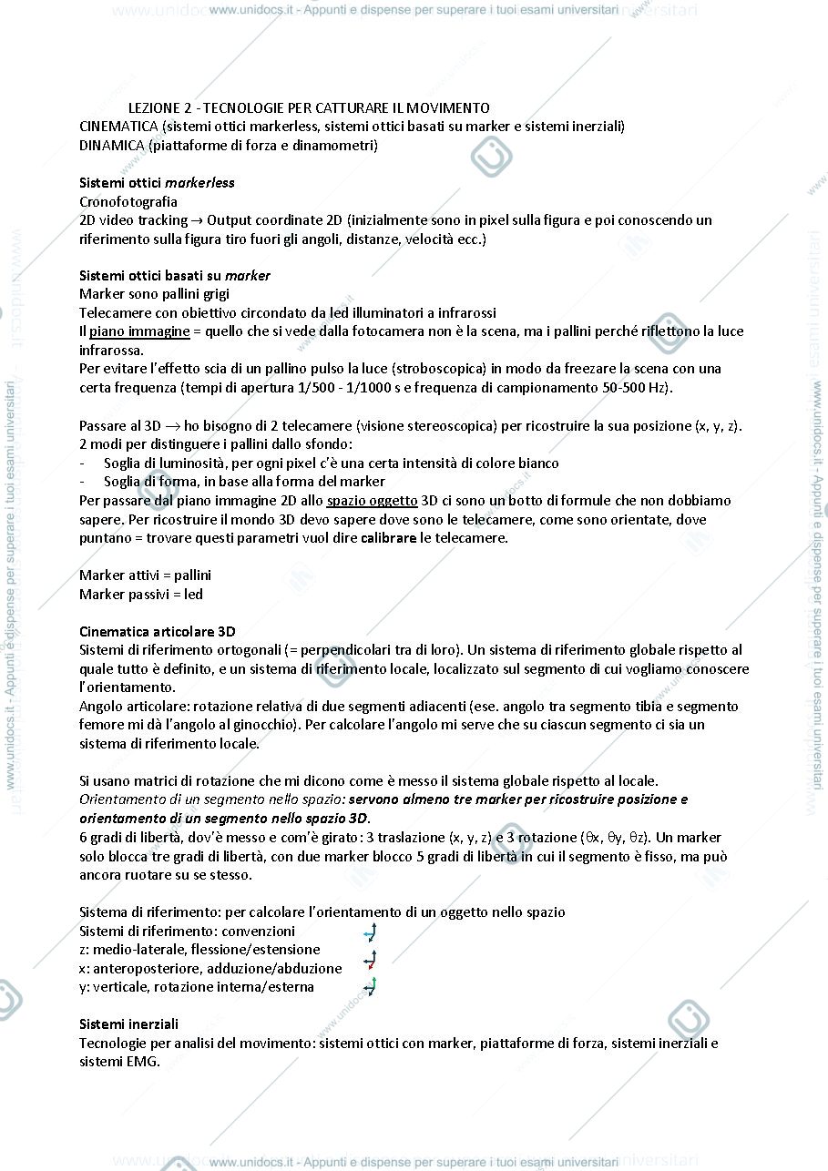 Anteprima pagina 2 — BIOMECCANICA - SCIENZE MOTORIE 2022