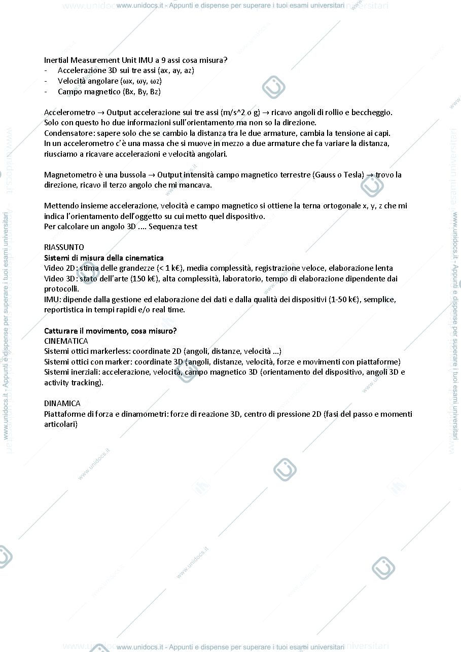 Anteprima pagina 3 — BIOMECCANICA - SCIENZE MOTORIE 2022