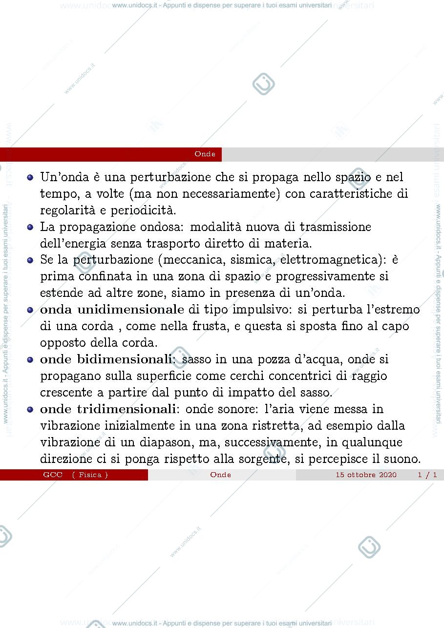Anteprima pagina 1 — Onde