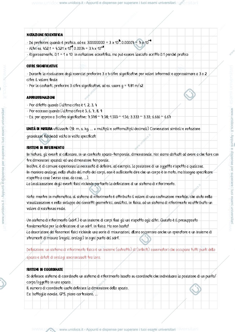 Anteprima pagina 1 — Fisica pt 1