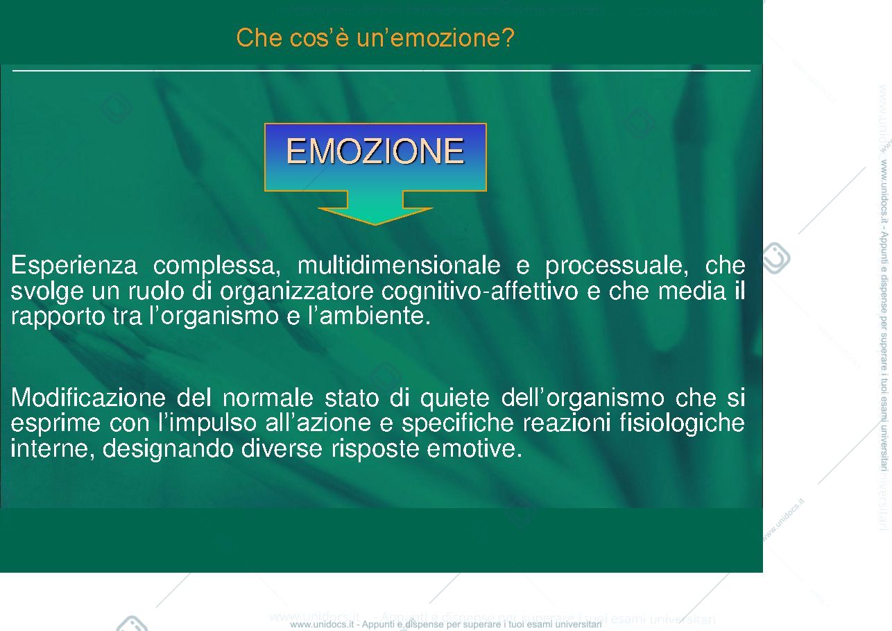 Anteprima pagina 1 — sviluppo emotivo