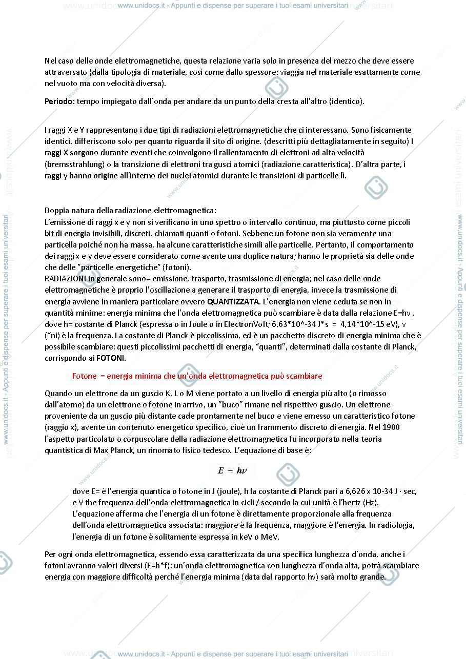 Anteprima pagina 3 — Fisica delle radiazioni (Orecchini)