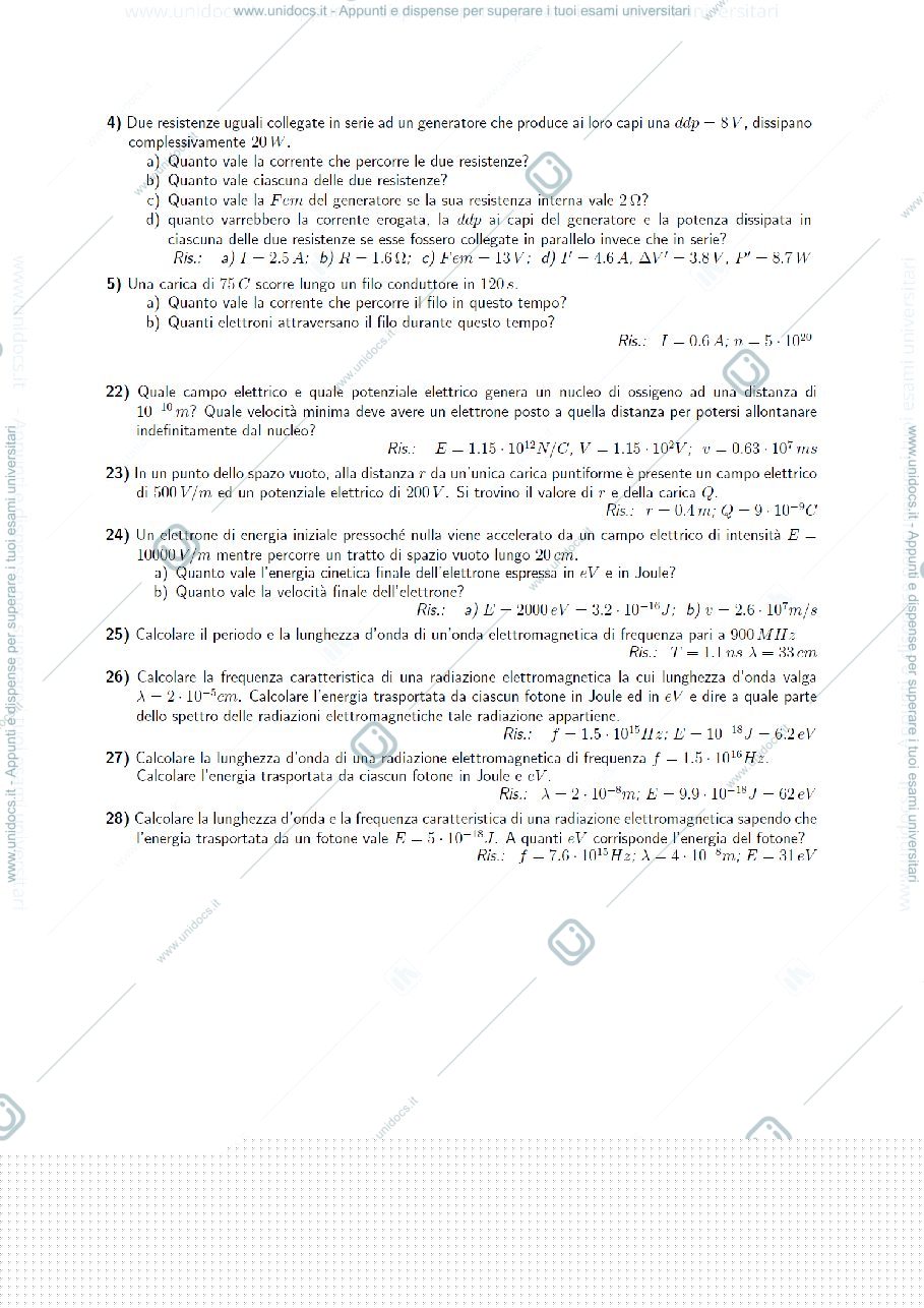 Anteprima pagina 1 — elettricità 