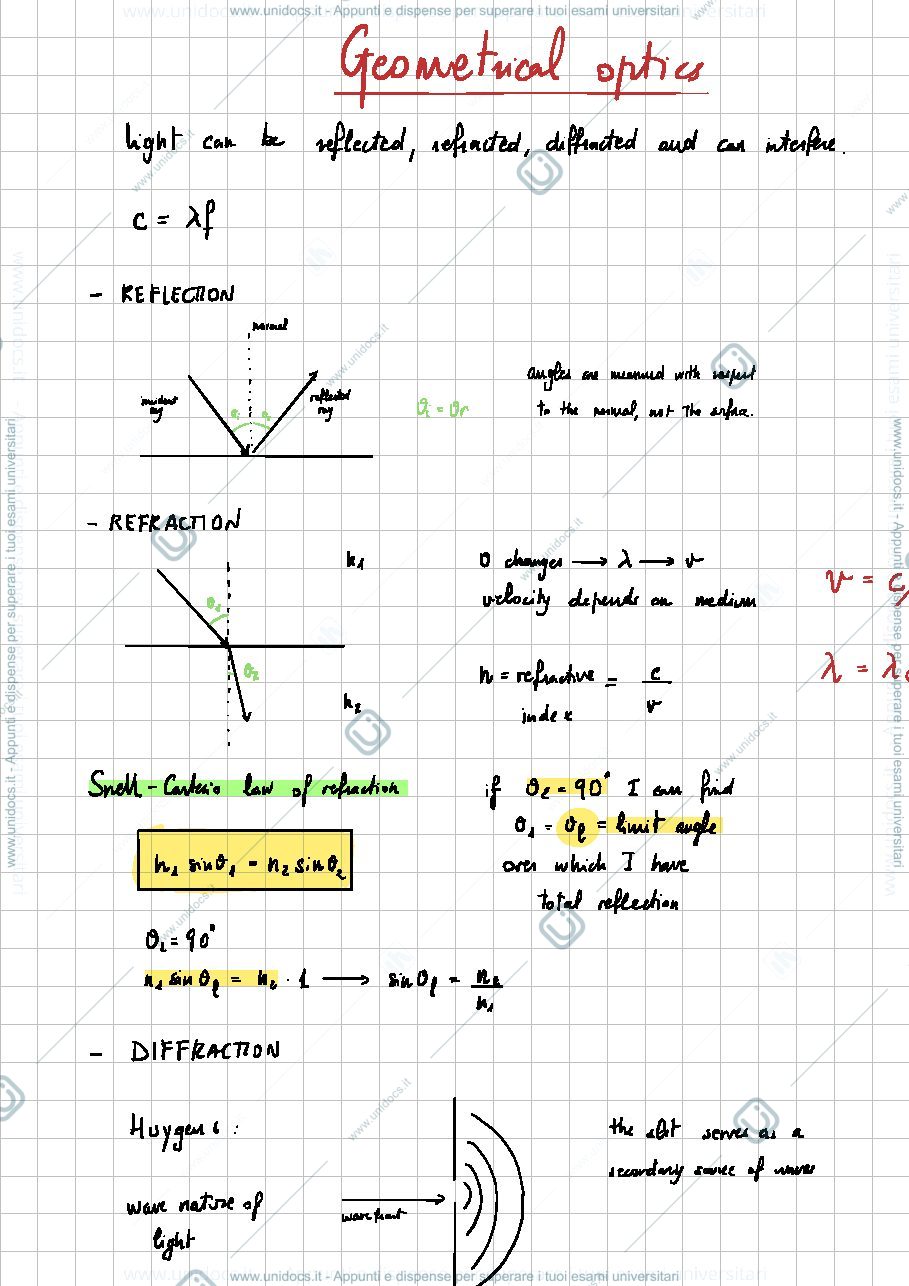 Anteprima pagina 1 — Physics notes