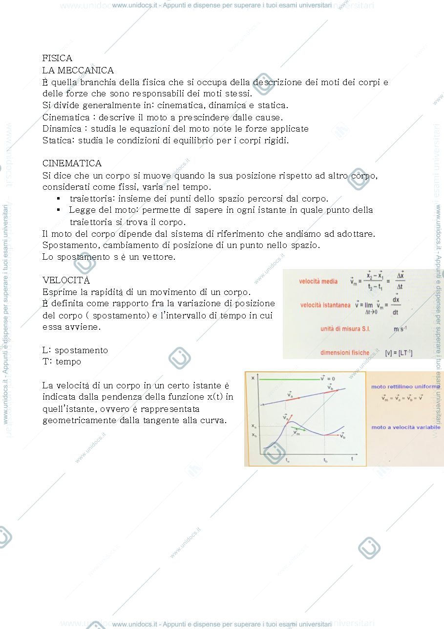 Anteprima pagina 1 — Fisica 