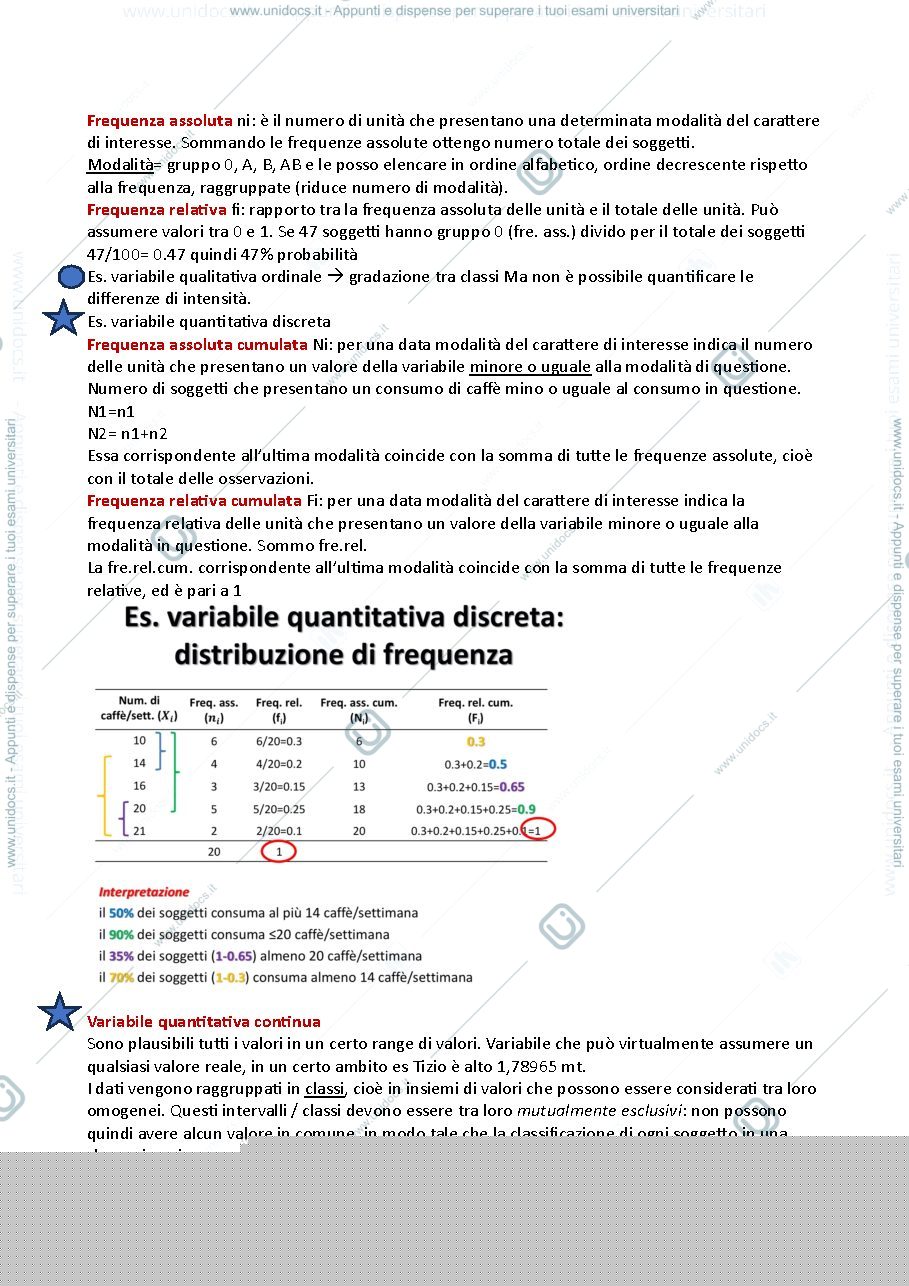 Anteprima pagina 3 — Statistica medica 1° tecniche audiometriche