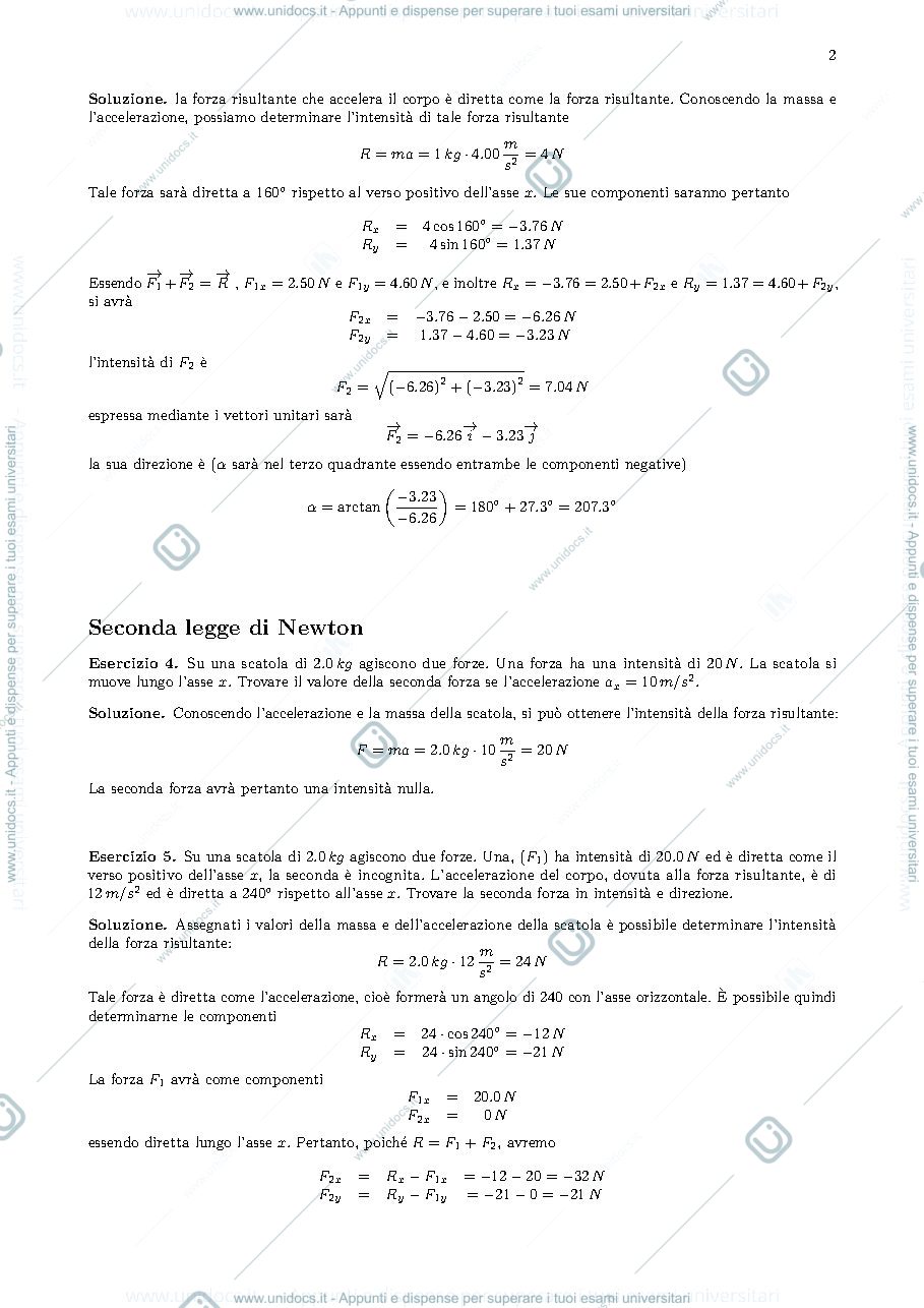 Anteprima pagina 3 — Esercizi Fisisca