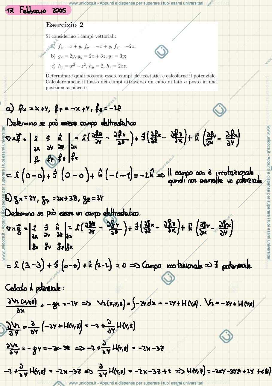Anteprima pagina 5 — Esercizi Fisica Generale 2