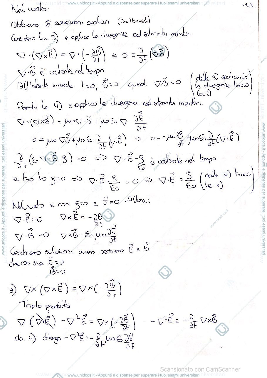 Anteprima pagina 2 — Appunti Fisica Generale 2
