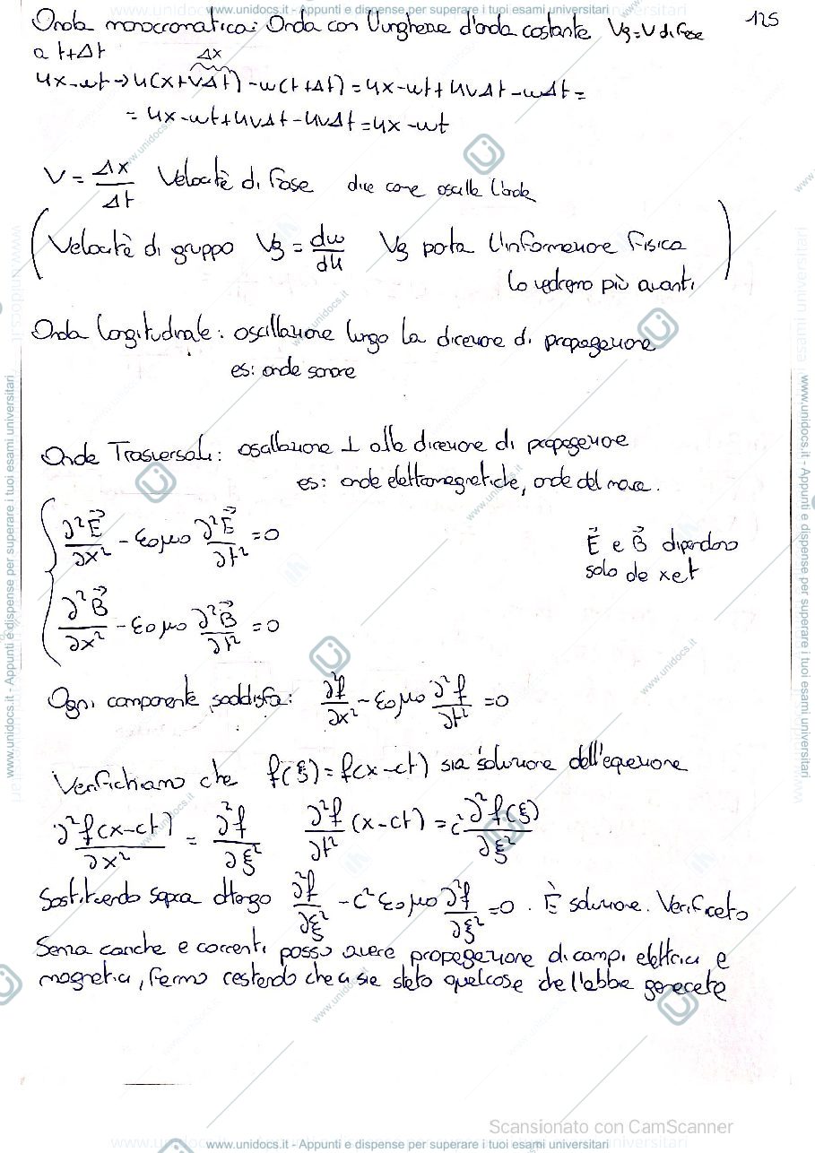 Anteprima pagina 5 — Appunti Fisica Generale 2