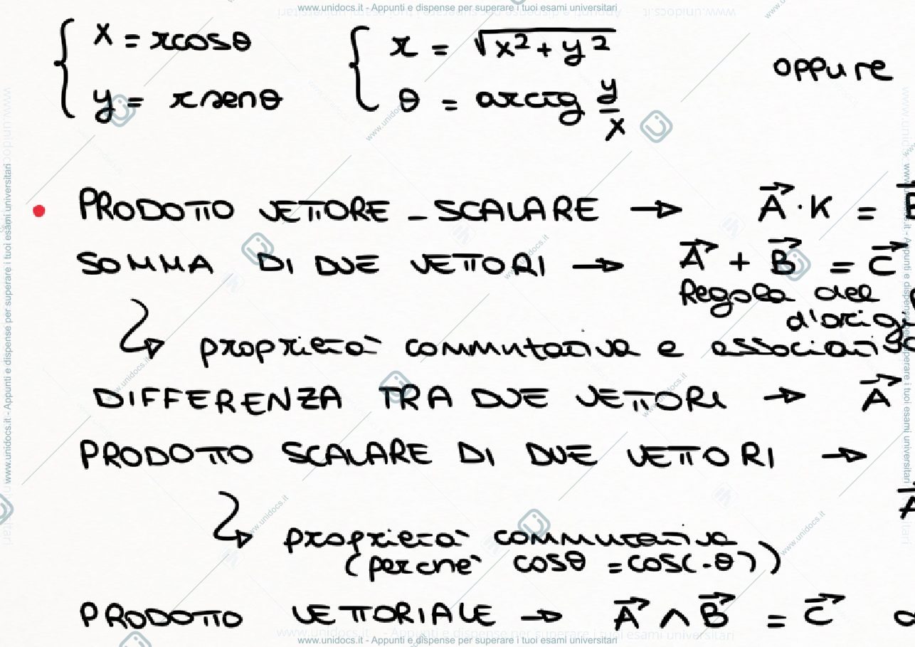 Anteprima pagina 2 — Schemi riassuntivi Fisica 1
