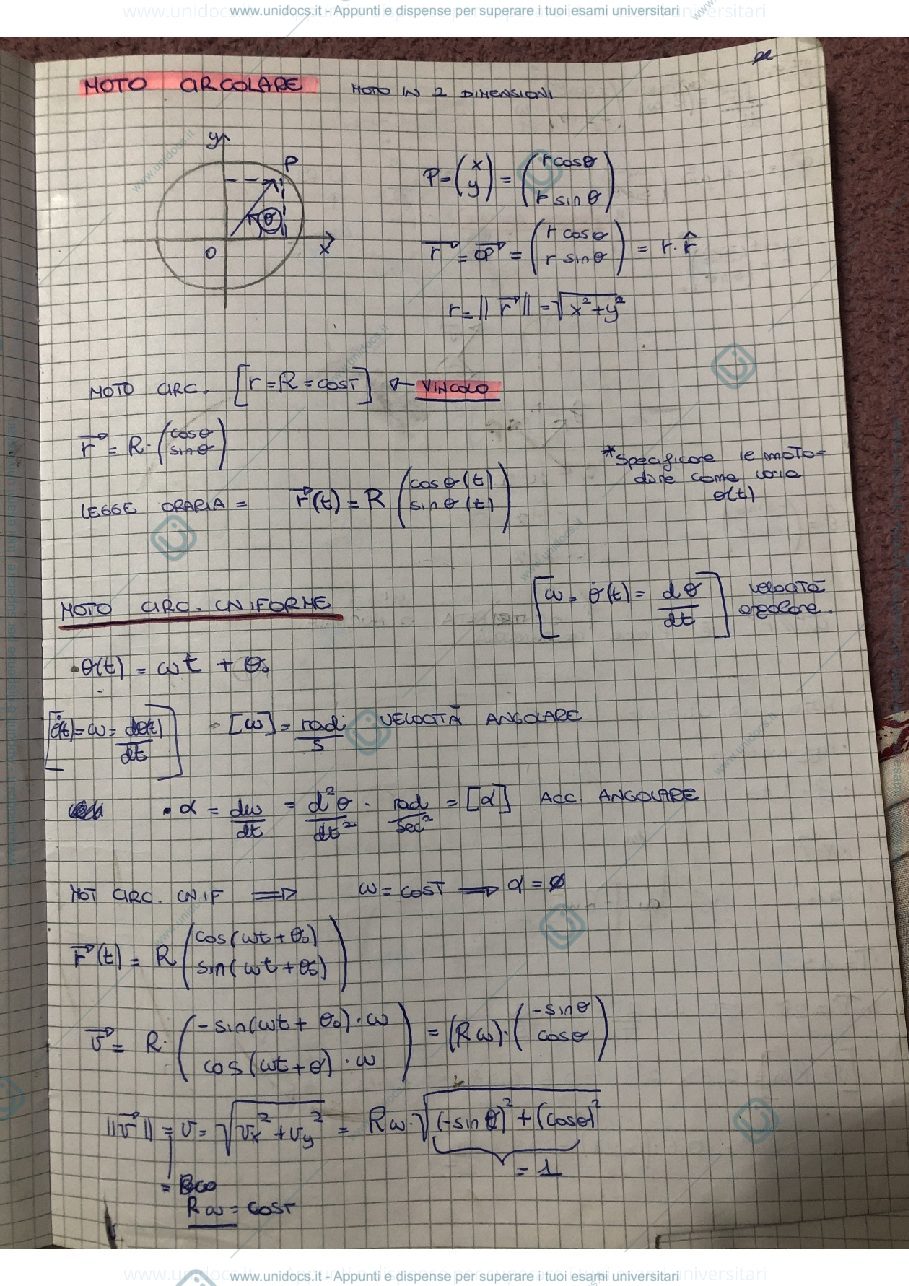 Anteprima pagina 1 — Fisica 1