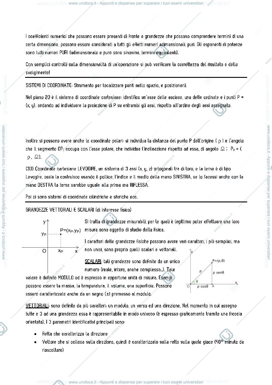 Anteprima pagina 2 — Lezioni di Fisica Generale I 