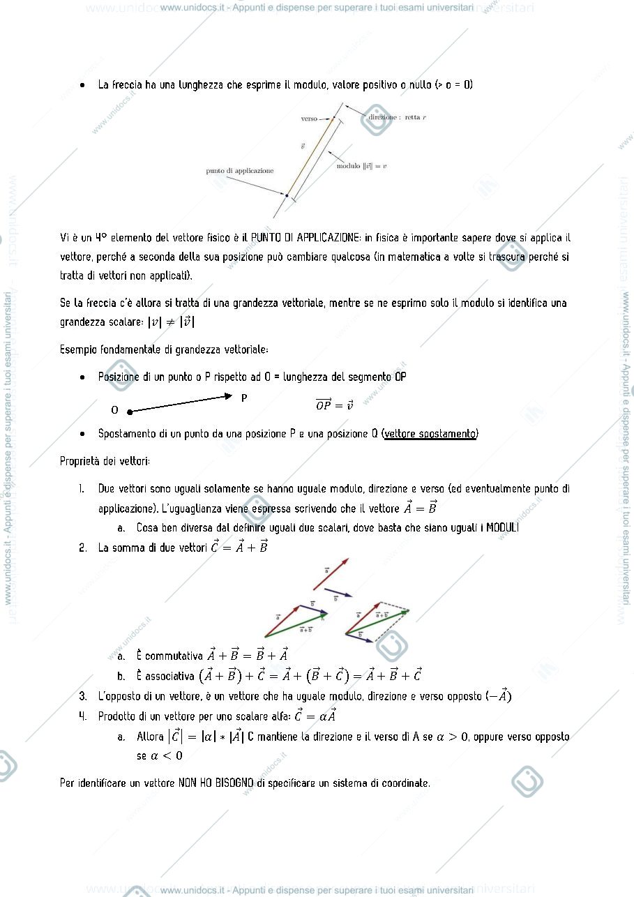Anteprima pagina 3 — Lezioni di Fisica Generale I 