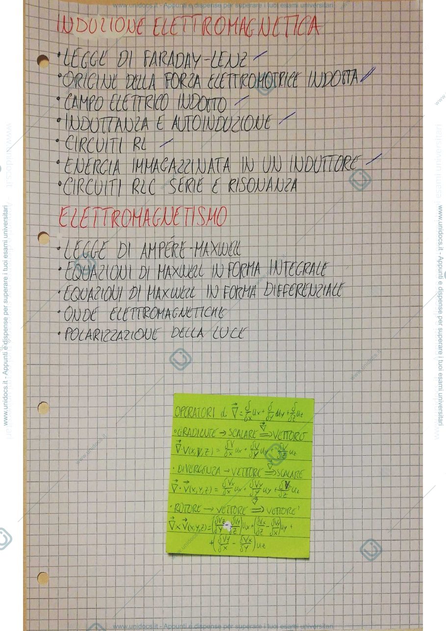Anteprima pagina 3 — Appunti Fisica 2