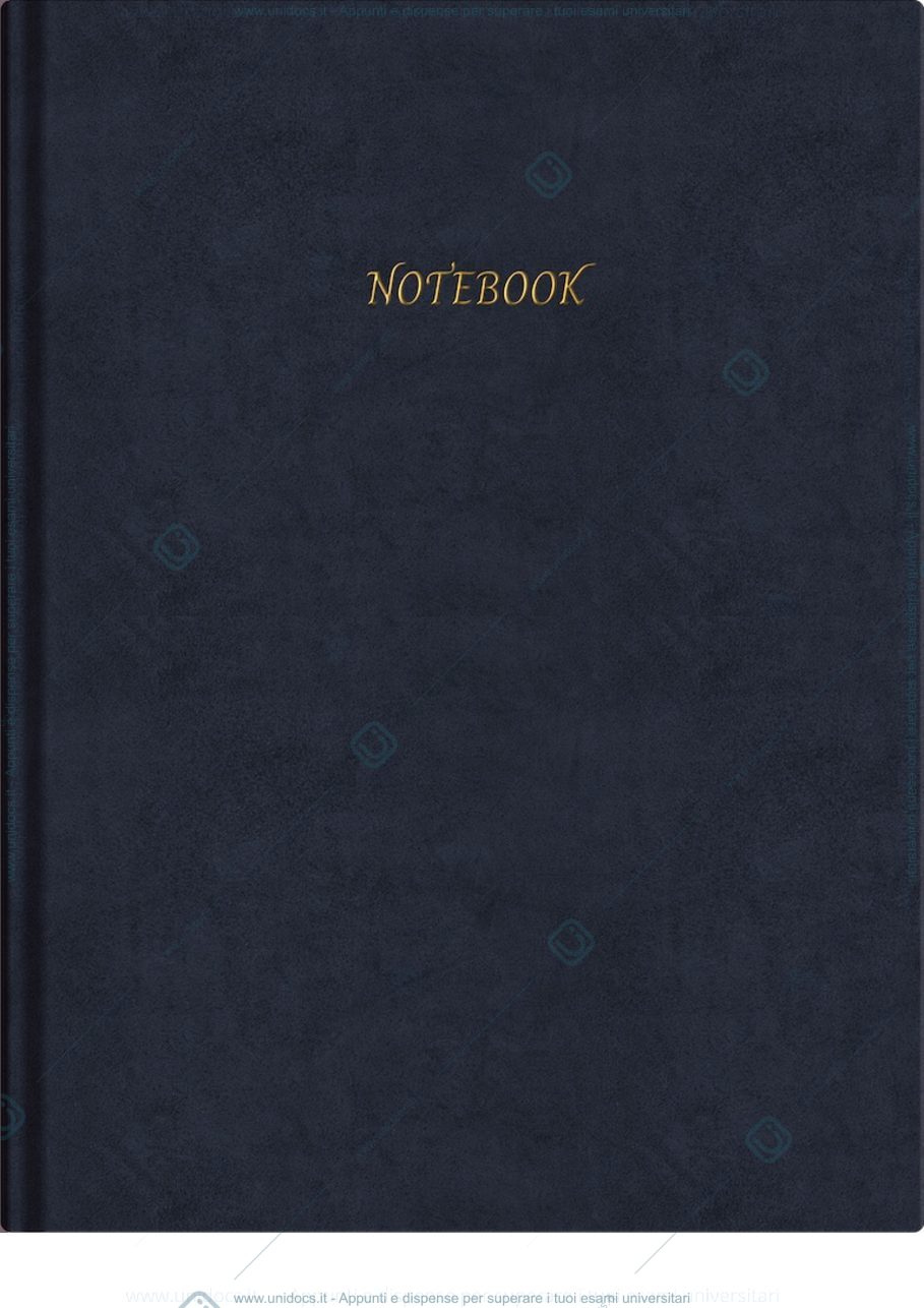 Anteprima pagina 1 — Riassunto e formulario