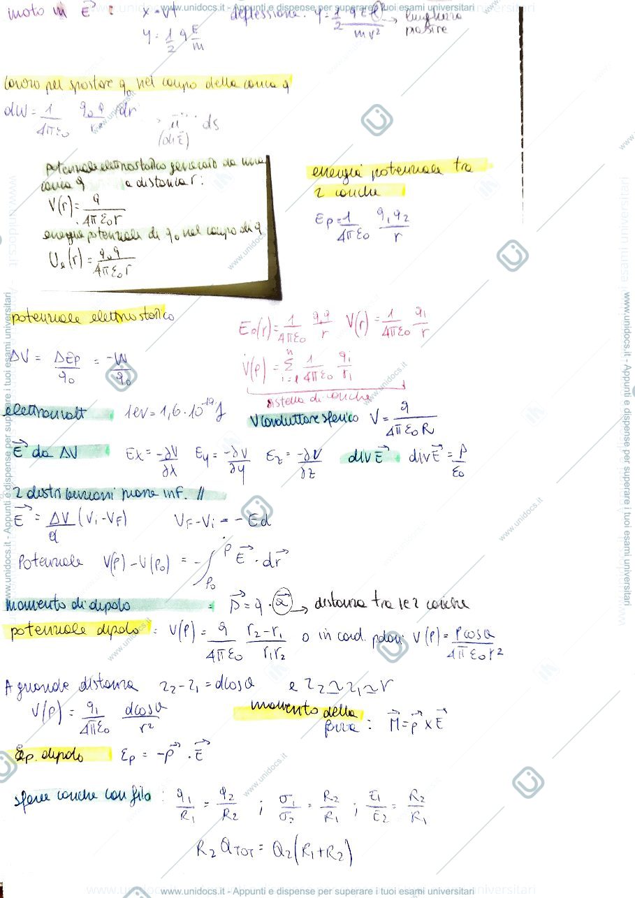 Anteprima pagina 2 — formulario Fisica 2