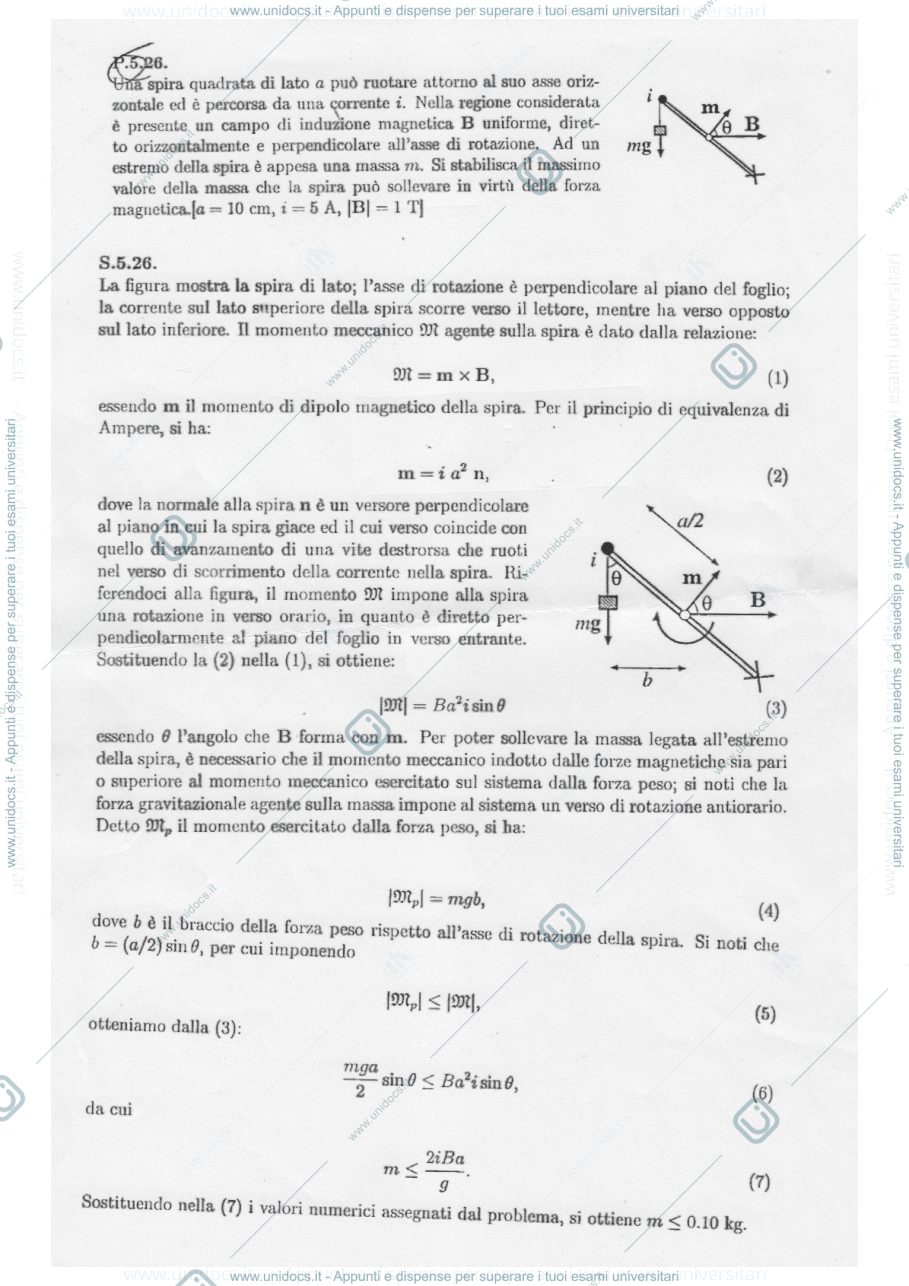Anteprima pagina 1 — Fisica