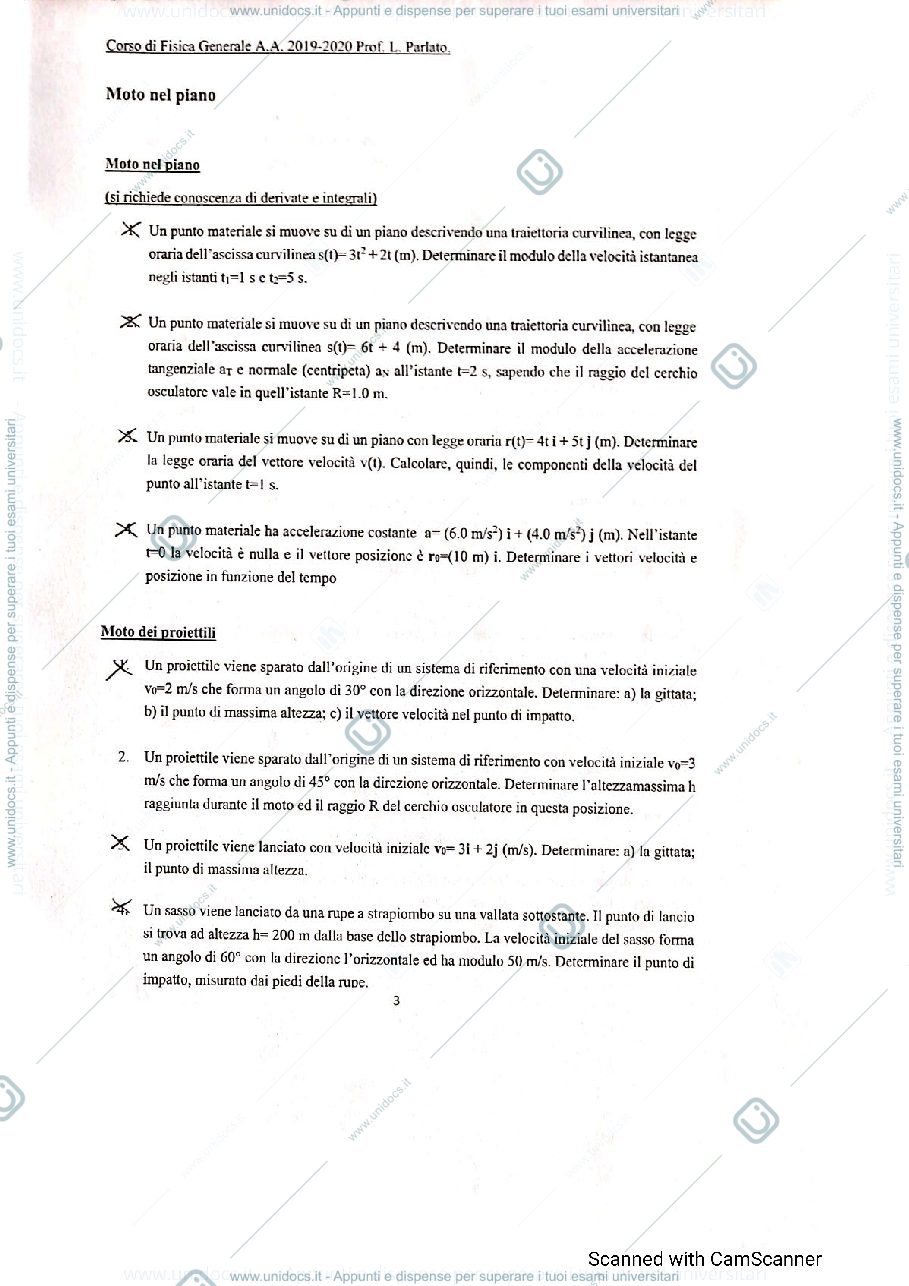 Anteprima pagina 3 — Esercizi per prova d'esame