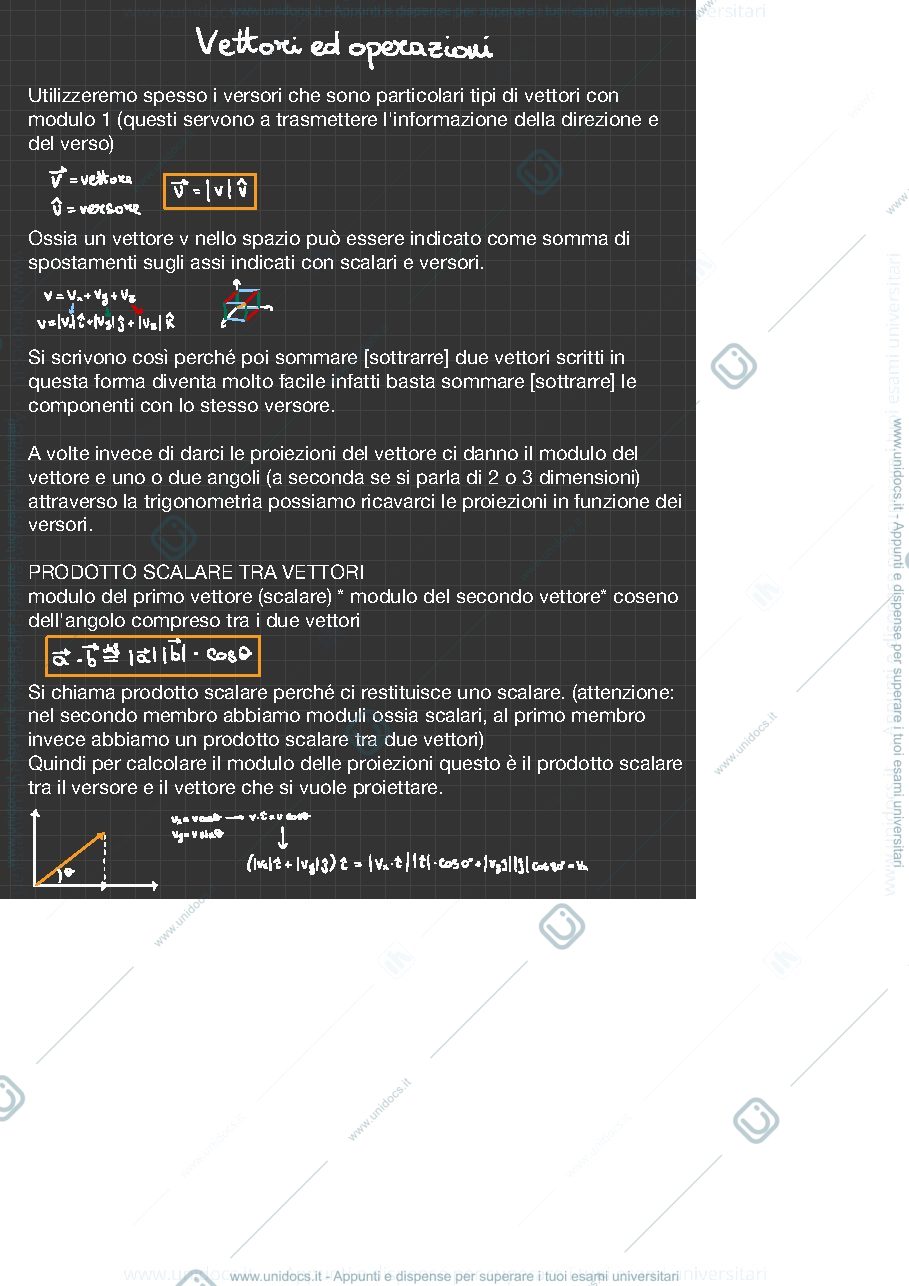 Anteprima pagina 3 — Appunti Fisica 1 - Prima Parte