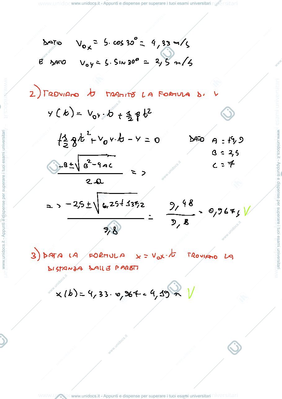 Anteprima pagina 2 — esercitazione 2 fisica Bianco