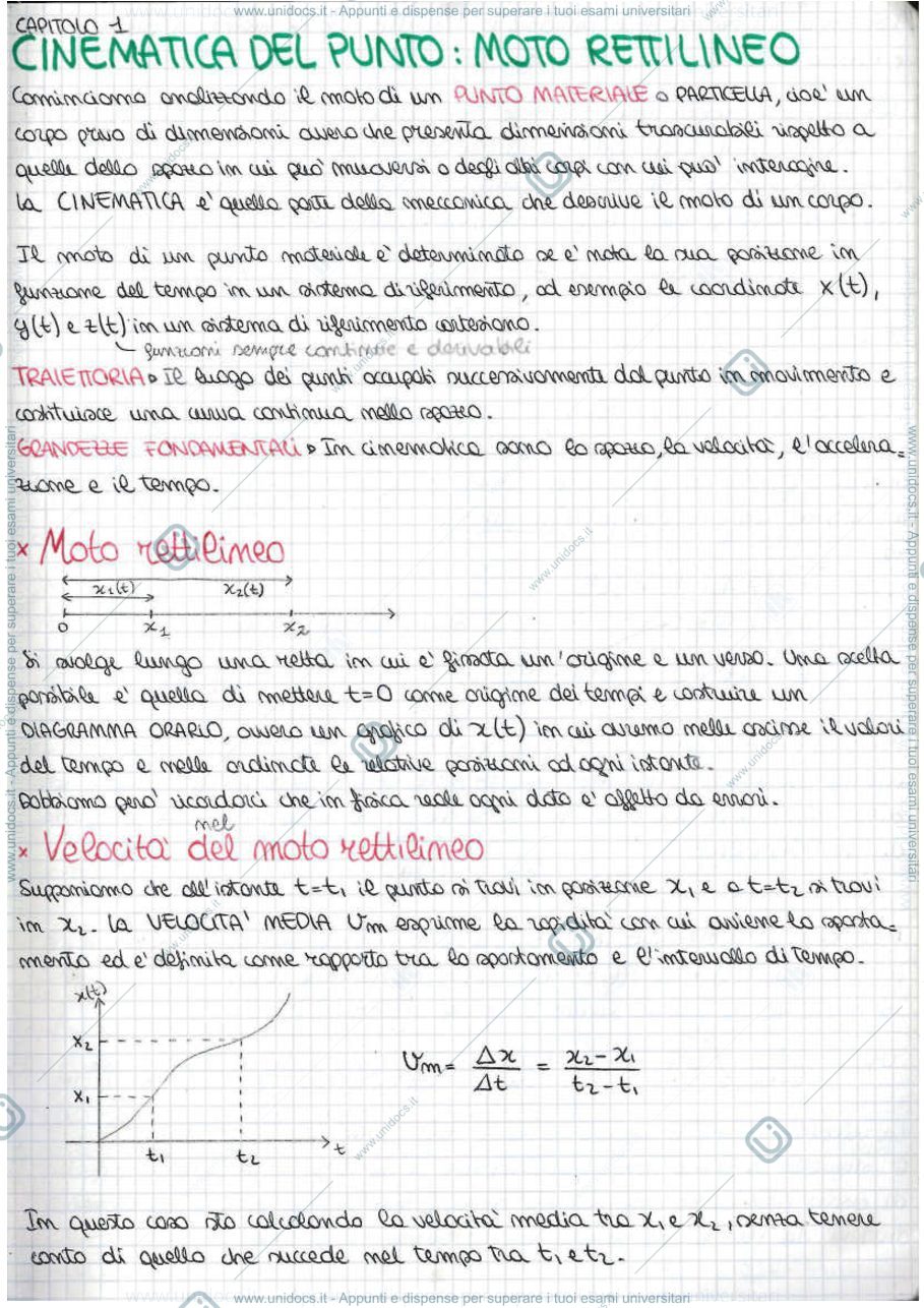 Anteprima pagina 1 — Fisica 1 meccanica e termodinamica