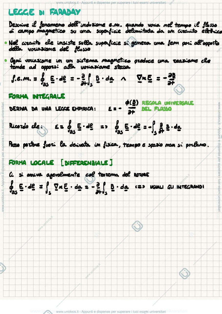 Anteprima pagina 4 — Riassunto per l'ORALE di FISICA 2
