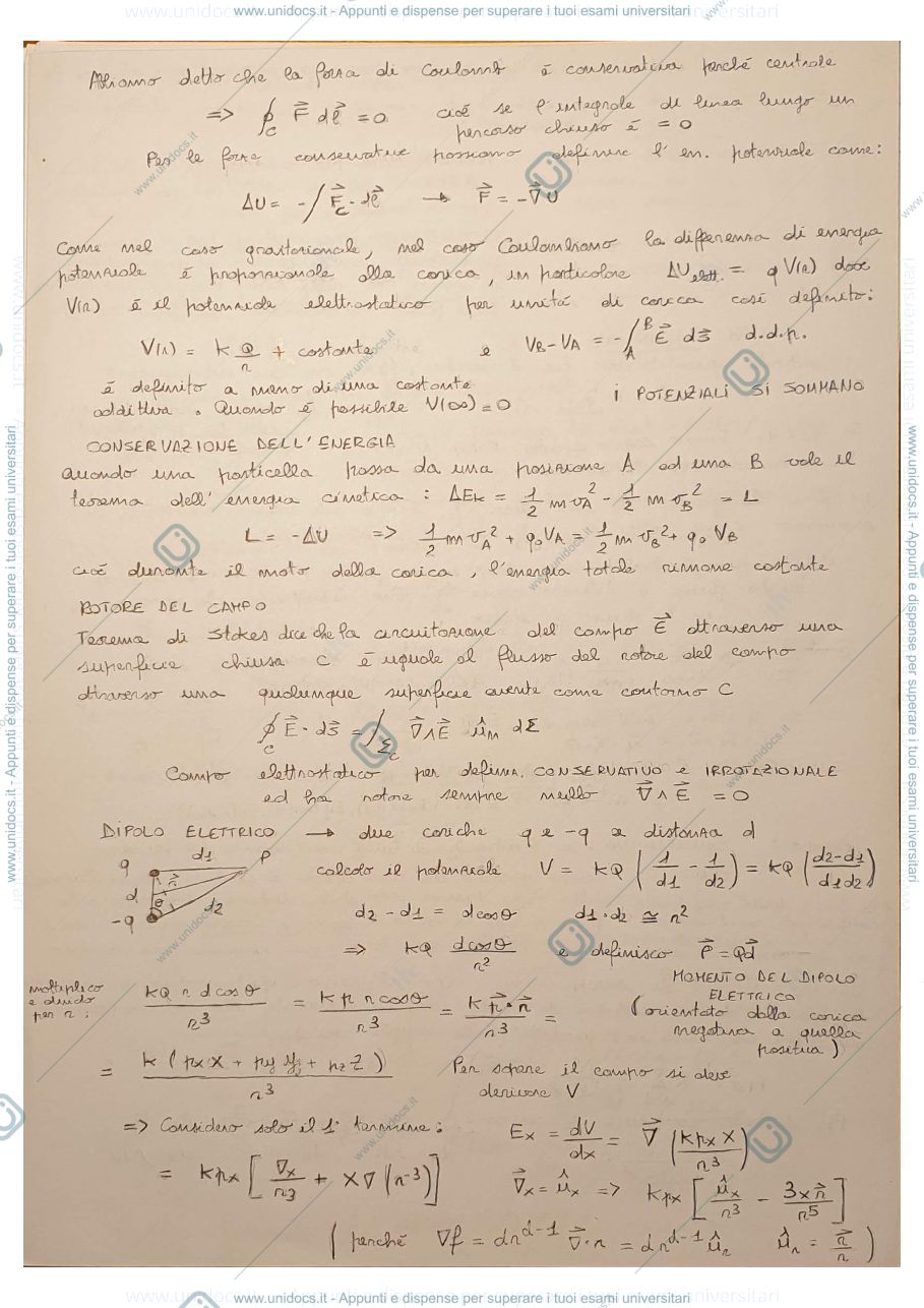 Anteprima pagina 2 — Appunti Fisica 2