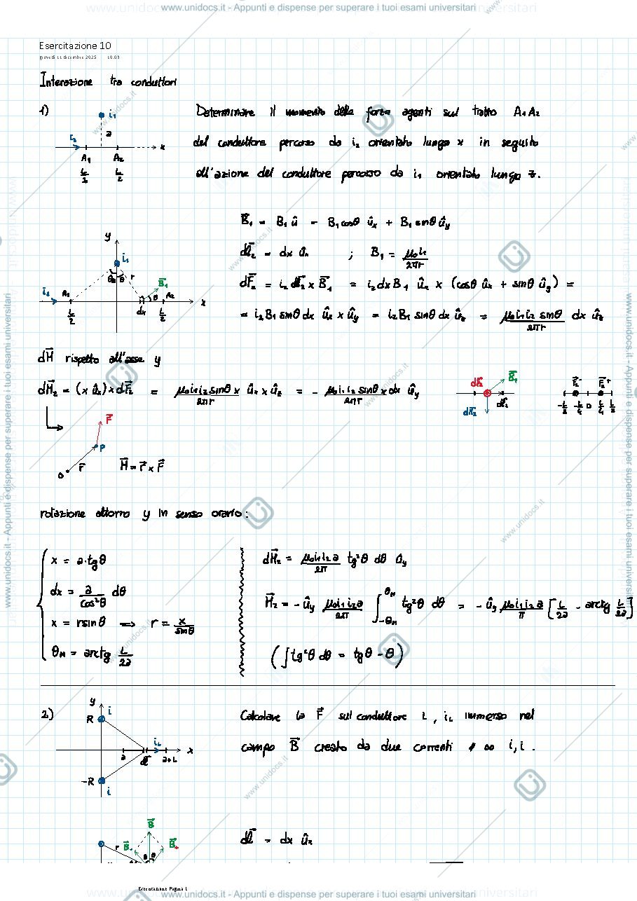 Anteprima pagina 1 — Appunti fisica 2