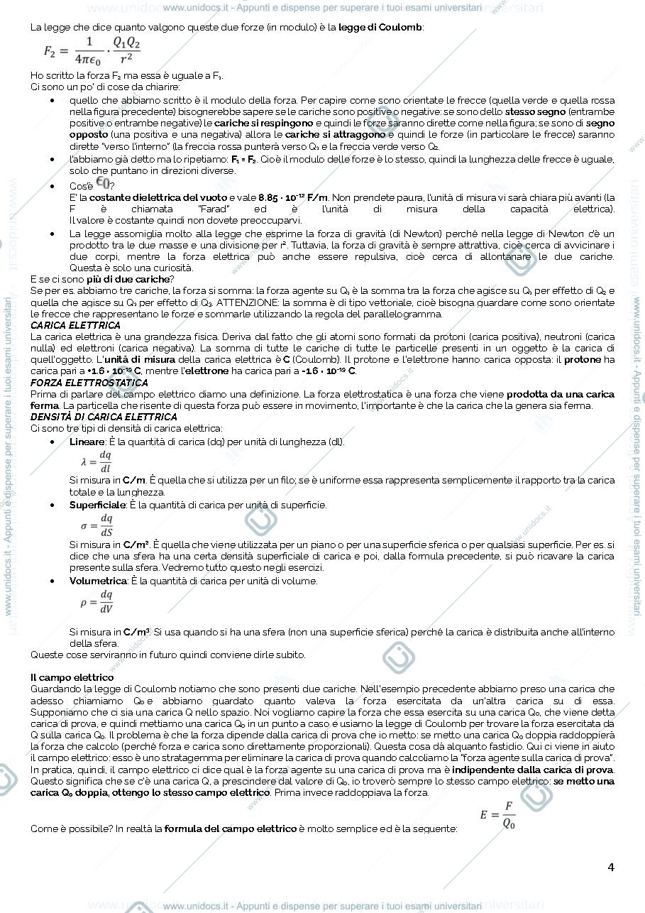 Anteprima pagina 4 — RIassunti di Fisica II