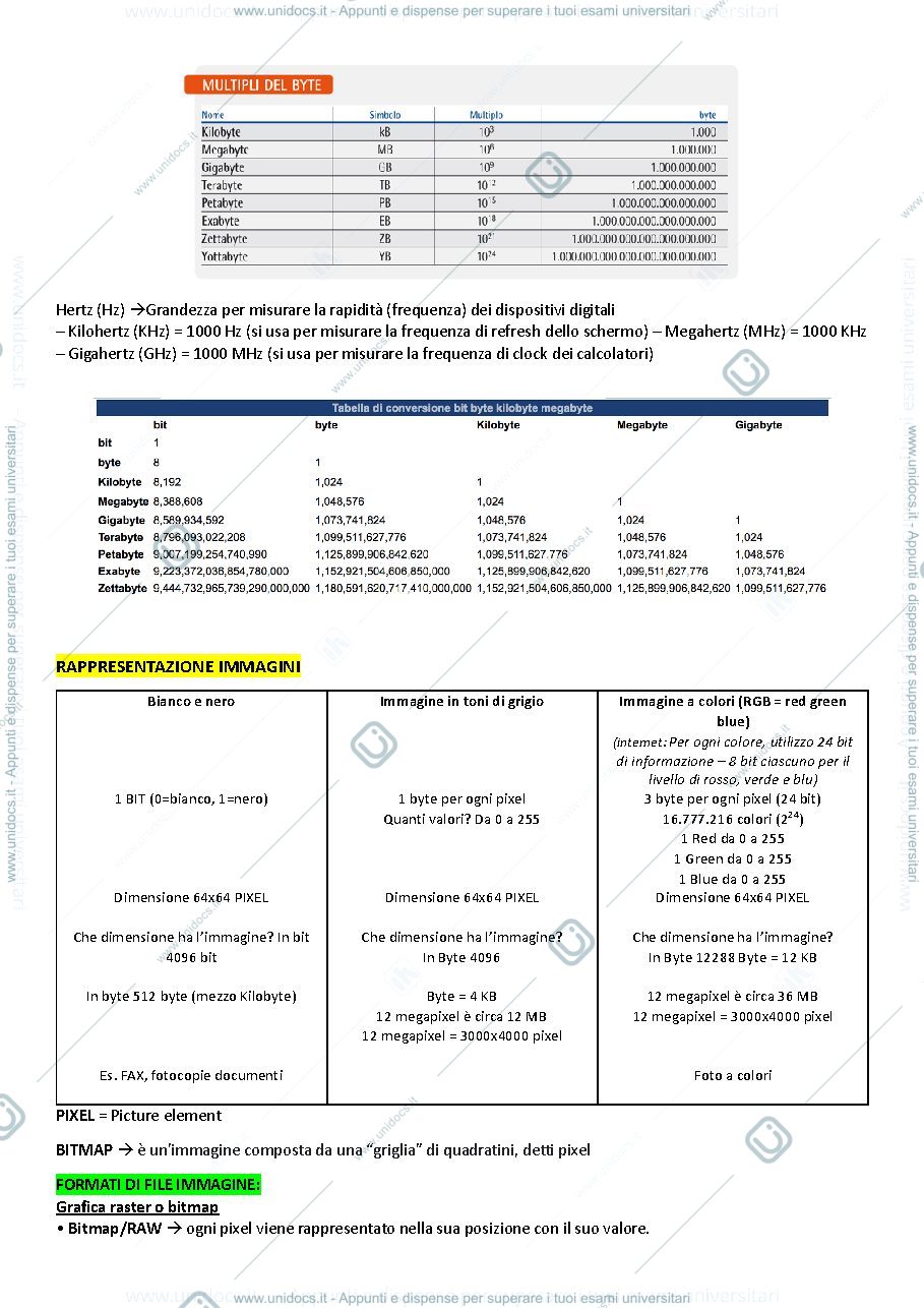 Anteprima pagina 2 — appunti di informatica