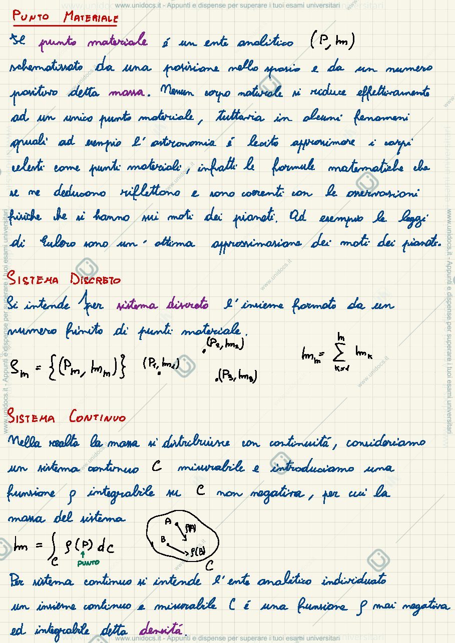 Anteprima pagina 2 — Geometria delle masse 